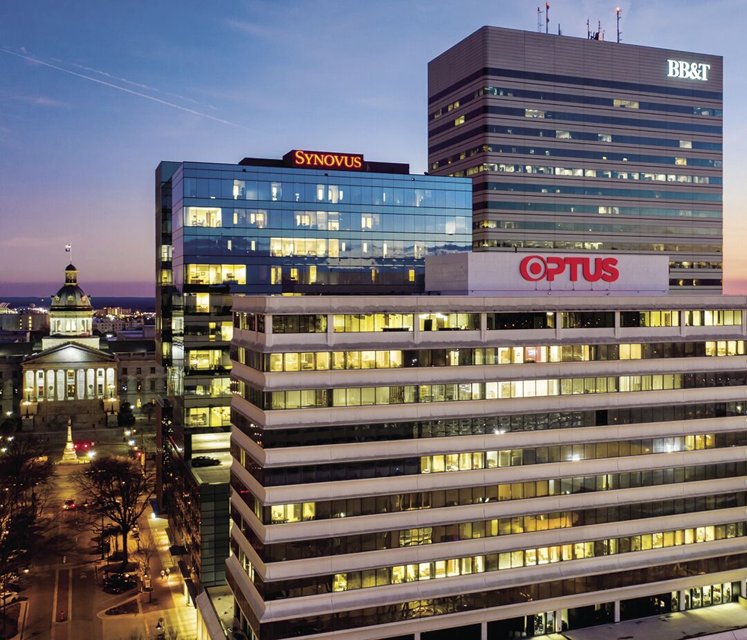 Optus Bank building